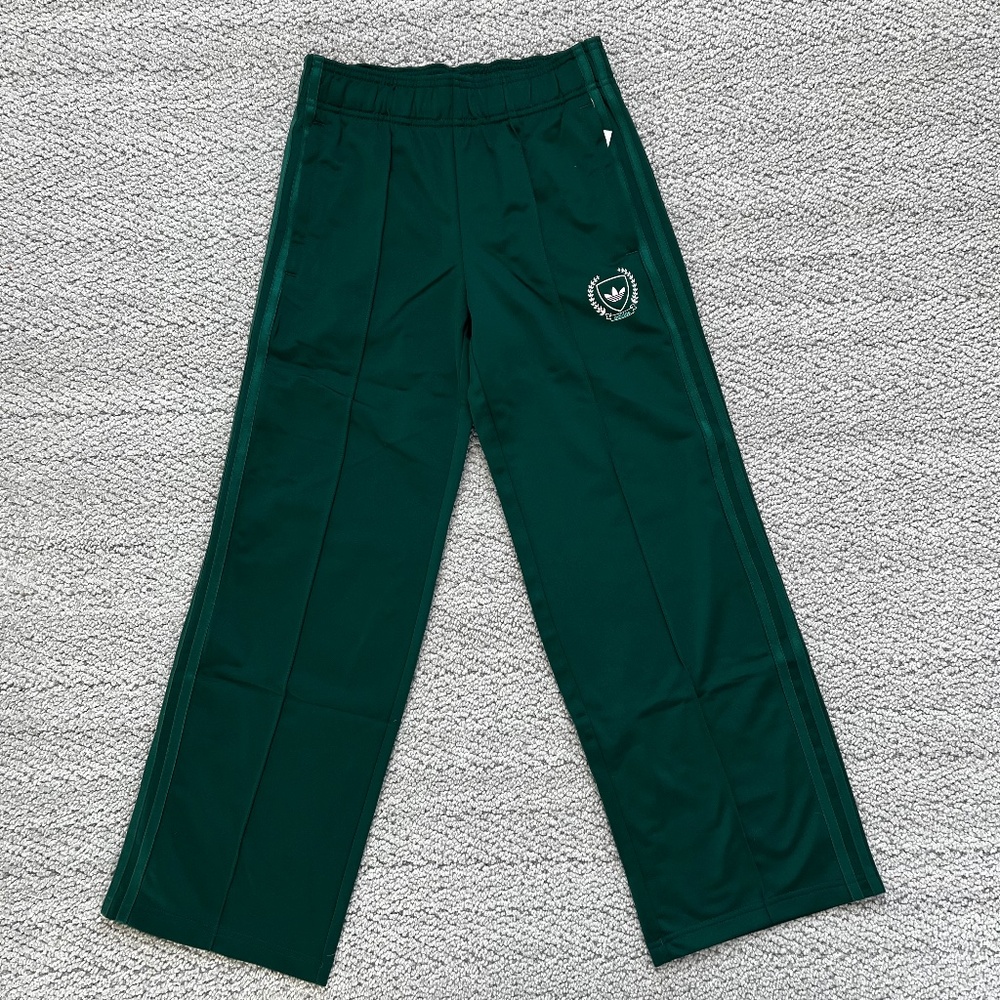 Adidas - Collegiate Graphic Pack Wide Leg Tracksuit Bottoms [Kids - Size Medium]